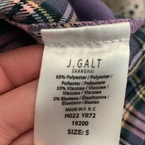 brandy mellville purple plaid skirt - Picture 3 of 3